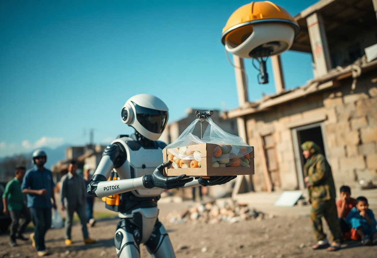 Are We On The Cusp Of A Miraculous Epoch For Robots In Humanitarian Aid?