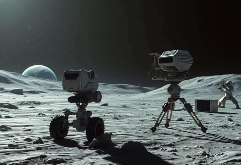 Is The Synergy Of AI And Moon Robots The Future Of Celestial Surveying?
