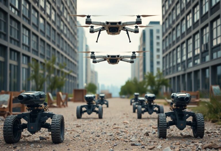 AI-Enhanced Drones Integrate with Ground Robots for Unified Operations