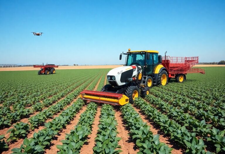 Agricultural Robotics – Automating Harvesting, Seeding, and Crop Monitoring