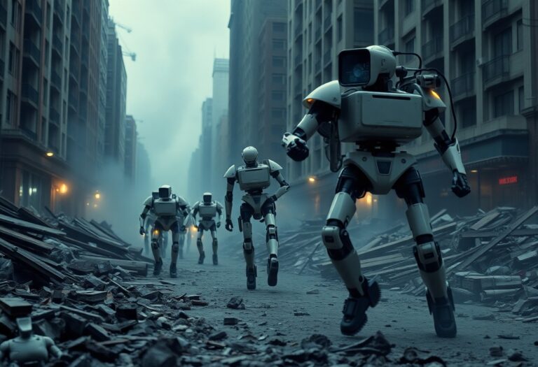 Disaster-Response Robots Enter Hazard Zones Humans Cannot