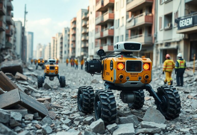 Disaster Response Robots – Technology That Saves Lives