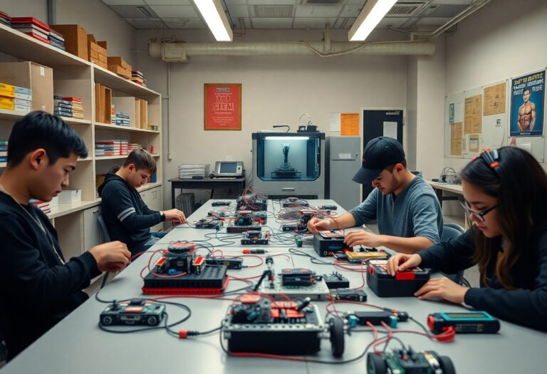 Robotics education robot labs and STEM promotion