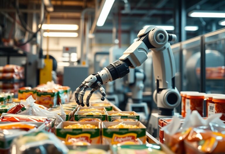 Robotics in the food industry and packaging