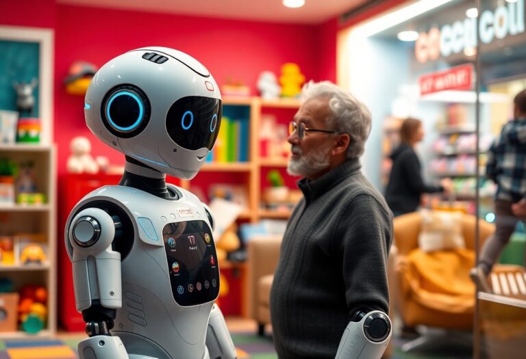 Social Robots – Companions for children, seniors, and customer service.