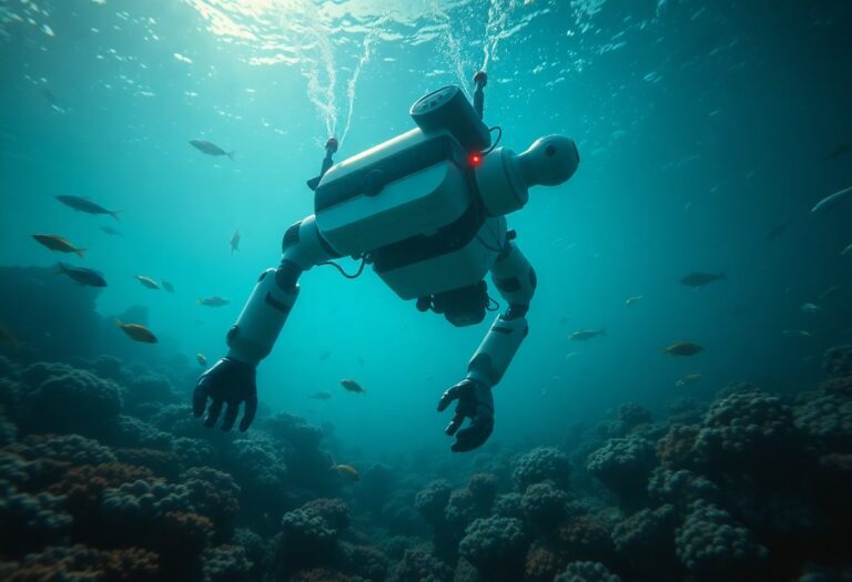 Underwater robots for research and recovery
