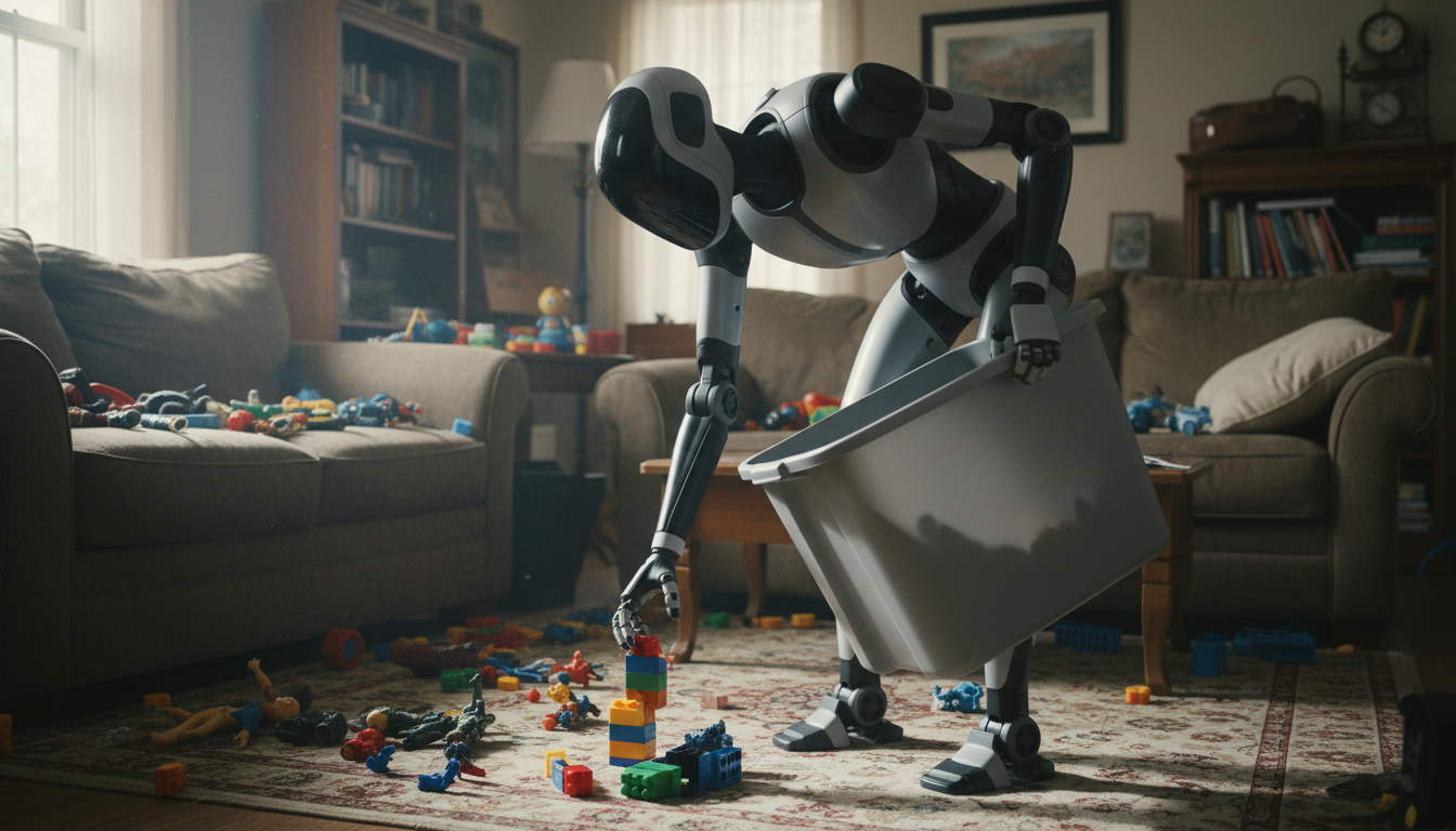 A Humanoid Walked Into 30 Homes It Had Never Seen. It Finished the Chore 56% of the Time.